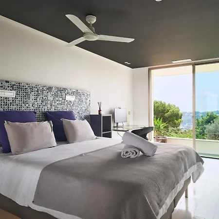 Cannes - Modern With 180° Sea View Villa