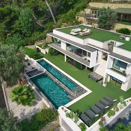 Cannes - Modern With 180° Sea View Villa Vallauris