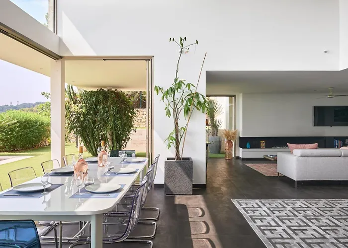 Gæstehus Cannes - Modern With 180° Sea View Vallauris