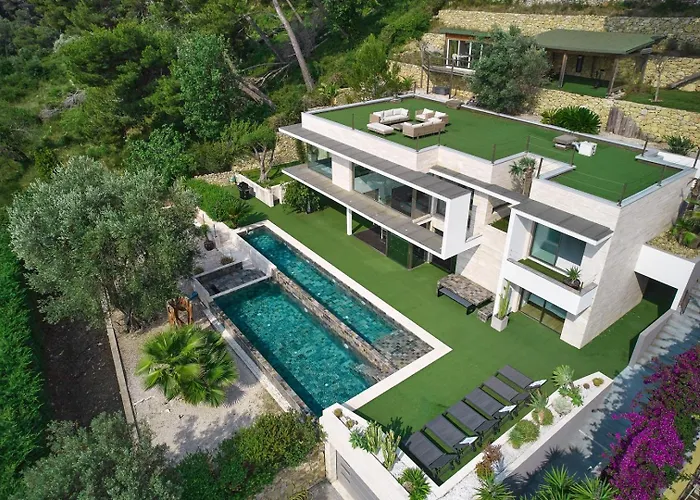 Cannes - Modern With 180° Sea View Gæstehus Vallauris